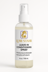 Leave-In Conditioning Spray – Lightweight detangling spray that hydrates, softens, and protects hair all day
