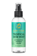 Tropical Dew Mist – Refreshing daily mist that adds instant moisture and tropical shine to dull hair.